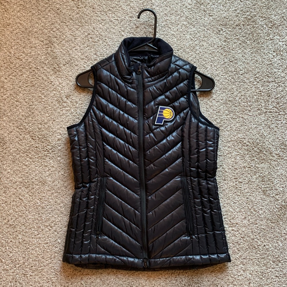 Pacers Black Winter Vest